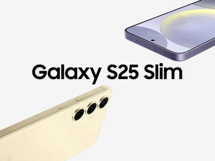 Samsung Galaxy S25 Slim Ponsel Super Tipis Dengan Fitur Canggih