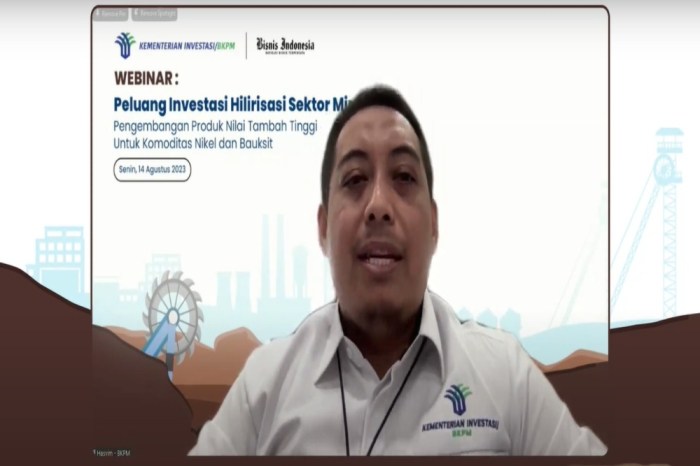 Pemerintah Genjot Hilirisasi Nikel dan Sawit untuk Ekonomi
