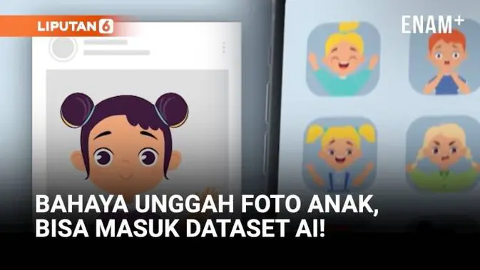 Bahaya Mengunggah Foto Anak di Internet, Terancam Masuk Dataset Kecerdasan Buatan