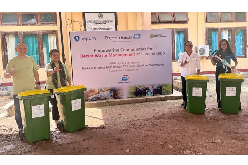Pengelolaan Sampah Berbasis Komunitas di Labuan Bajo Kolaborasi dengan INGRAM