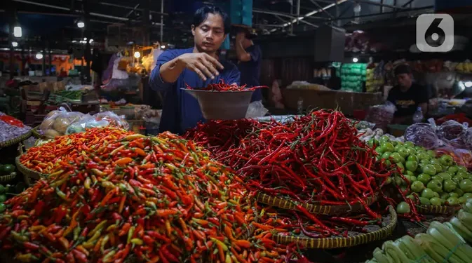 Cabai dan Bawang Turun Bersamaan